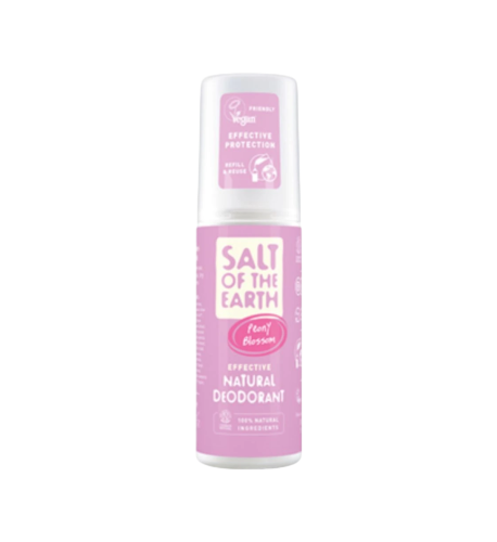 Prírodný kryštálový deodorant v spreji - kvet pivónie - Salt of the Earth - 100 ml Prírodný kryštálový deodorant v spreji - kvet pivónie - Salt of the Earth - 100 ml