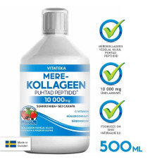 Rybí kolagén 10 000 mg bez cukru – 500 ml – Vitateka