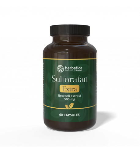 Sulforafán EXTRA - extrakt z brokolice 500 mg, 60 kapsúl