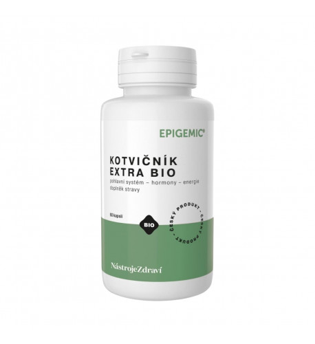 Kotvičník Extra BIO - 60 kapsúl - Epigemic®