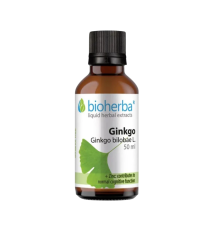 Ginkgo biloba kvapky – tinktúra – 50 ml – Bioherba