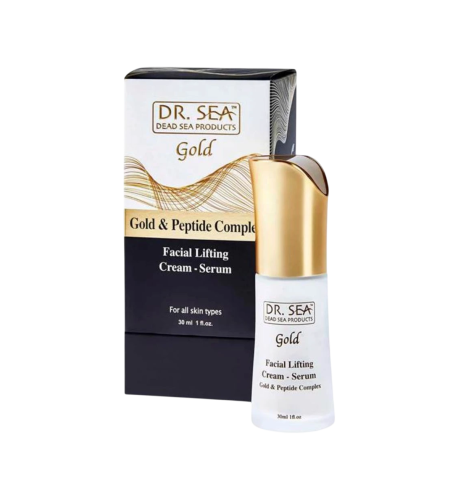 Dr. Sea Pleťové liftingové sérum so zlatom a peptidovým komplexom - 30ml - Dr.Sea