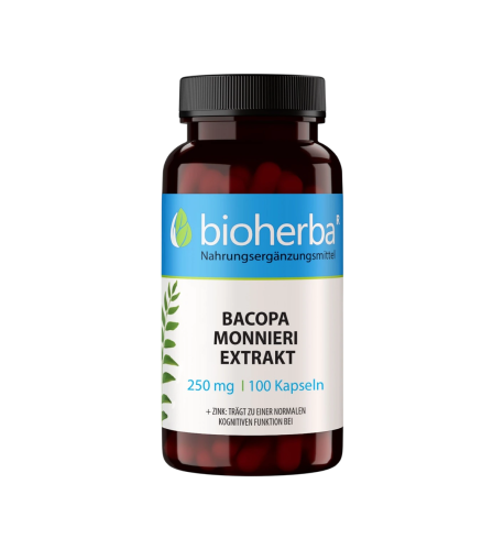 Bacopa extrakt 250 mg – 100 kapsúl – Bioherba