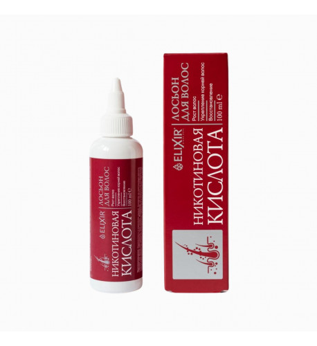 Vlasová voda s kyselinou nikotínovou - 100ml - Elixir