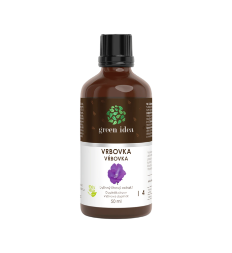 Vŕbovka tinktúra – kvapky 50 ml – Green idea