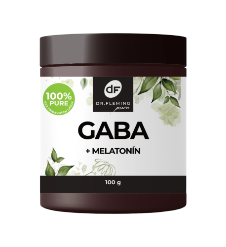 GABA + Melatonín - 100 g prášok - Dr. Fleming GABA + Melatonín - 100 g prášok - Dr. Fleming