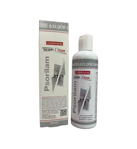 Šampón pre psoriatickú pokožku Psorilam - Elixir - 150 ml Šampón pre psoriatickú pokožku Psorilam - Elixir - 150 ml