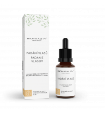 Vypadávanie vlasov – bezalkoholová tinktúra – kvapky 25 ml – Green idea