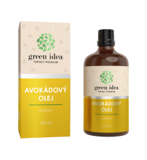 Avokádový pleťový olej – 100 ml – Green idea