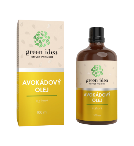 Avokádový pleťový olej – 100 ml – Green idea