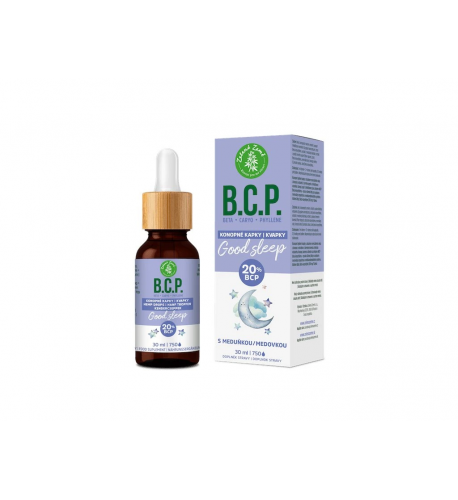 Konopné kvapky s BCP Dobrý spánok - 30 ml - Zelená Země