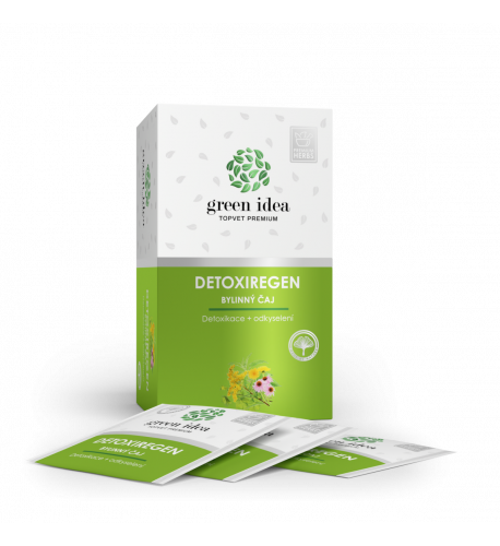 Herbex Detoxiregen - bylinný čaj 20 vrecúšok - Green idea