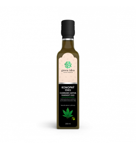 Konopný olej 250 ml – Green idea