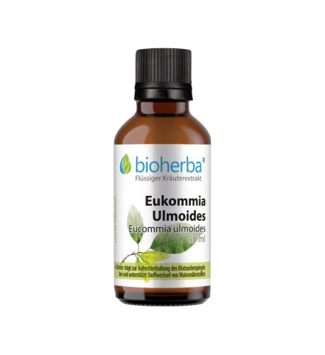Eukómia - tinktúra kvapky - 50 ml - Bioherba