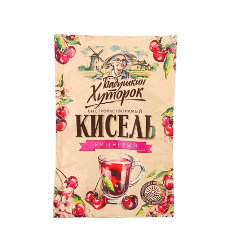 Višňový kisiel v prášku - 30 g - Hutorok