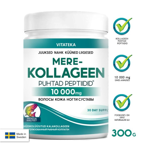 Rybí kolagén 10 000 mg v prášku – 300 g – Vitateka