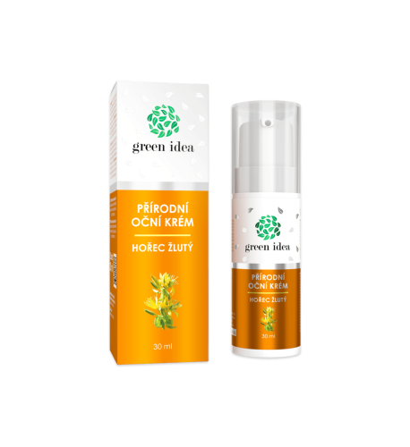 Prírodný očný krém horec žltý - 30 ml - Green idea