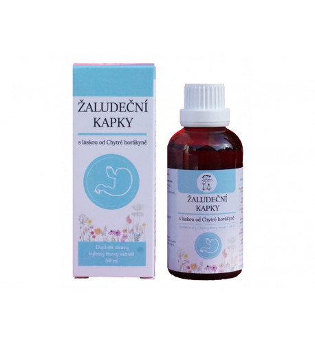 Bylinářství U Chytré horákyně Žalúdočné kvapky - Bylinkářství U Chytré horákyně - 50 ml