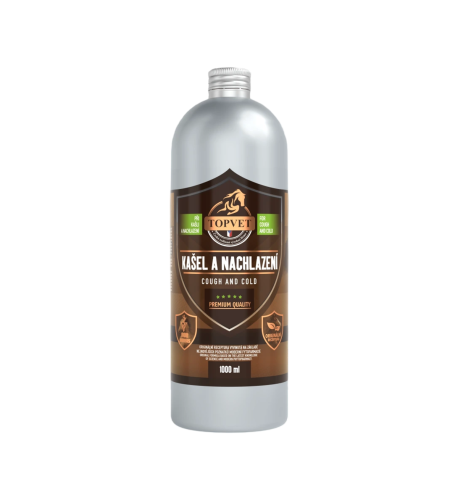 Sirup proti kašlu a nachladeniu pre kone 1000 ml – Green idea