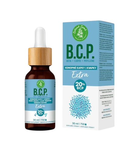 Konopné kvapky s BCP Extra - 30 ml - Zelená Země