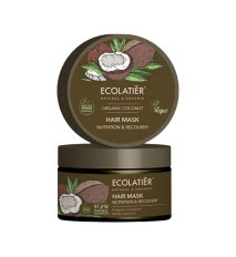 Maska na vlasy Kokos - vyživuje a regeneruje vlasy - EcoLatier Organic - 250ml Maska na vlasy Kokos - vyživuje a regeneruje vlasy - EcoLatier Organic - 250ml
