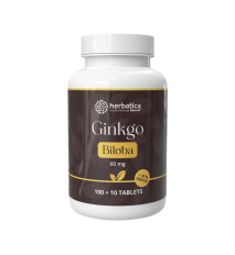 Ginkgo biloba 60 mg - 110 tabliet Ginkgo biloba 60 mg - 110 tabliet