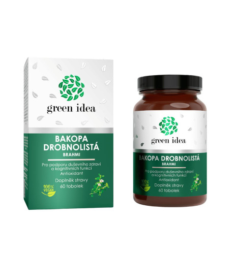 Bakopa drobnolistá – Brahmi – 60 kapsúl - Green idea