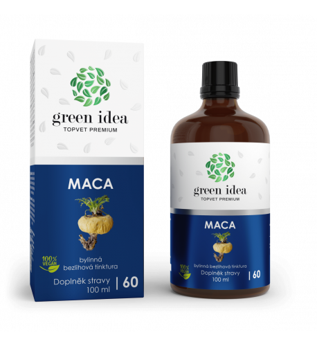 Maca – bezliehová tinktúra 100 ml – Green idea