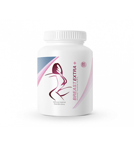 BreastExtra+ BREAST EXTRA+ pre dokonalú krásu a tvar poprsia - 90 kapsúl