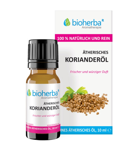 Esenciálny olej koriander – 10 ml – Bioherba