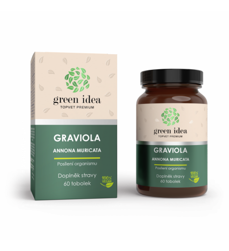 Graviola – kapsuly 60 ks – Green idea