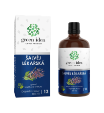 Šalvia lekárska – bezalkoholová tinktúra 100 ml – Green idea Šalvia lekárska – bezalkoholová tinktúra 100 ml – Green idea