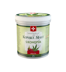 Konská masť s konope hrejivá 250 ml – Green idea