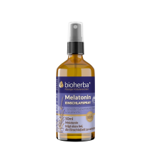 Melatonín sprej na spanie s levanduľou, chmeľom a vitamínom B6 - 50 ml - Bioherba Melatonín sprej na spanie s levanduľou, chmeľom a vitamínom B6 - 50 ml - Bioherba