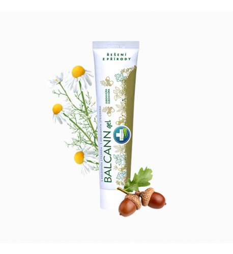 BALCANN gél s dubovou kôrou na hemoroidy, praskliny - 75 ml - Annabis