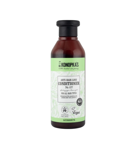 Kondicionér proti vypadávaniu vlasov №127 pre všetky typy vlasov - 280 ml - Dr. Konopka's Kondicionér proti vypadávaniu vlasov №127 pre všetky typy vlasov - 280 ml - Dr. Konopka's