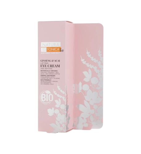 Očný krém so ženšenom a acai - 20 ml - Natura Estonica