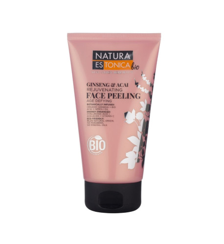 Omladzujúci pleťový peeling so ženšenom a acai - 150 ml - Natura Estonica Omladzujúci pleťový peeling so ženšenom a acai - 150 ml - Natura Estonica