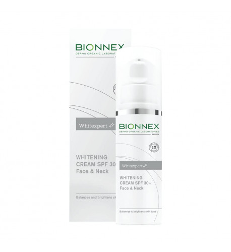 Bieliaci krém Whitexpert na tvár a krk SPF30+ 30 ml - Bionnex
