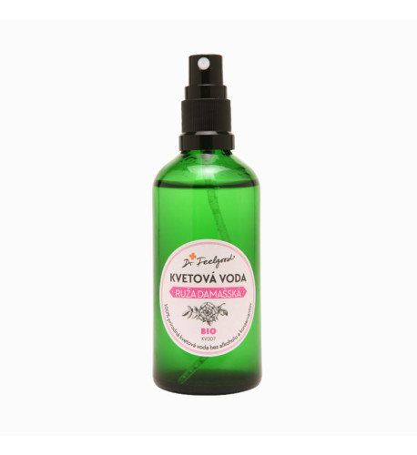 Kvetová voda z ruže damašskej BIO - 100 ml - Dr. Feelgood