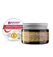 Bylinná masť s červenou paprikou a kostihojom - 30 ml - Bioherba Bylinná masť s červenou paprikou a kostihojom - 30 ml - Bioherba