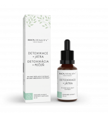 Detoxikácia + pečeň bezliehová tinktúra – kvapky 25 ml – Green idea