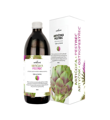 Artičoka-Pestrec šťava - 500 ml - Nefdesanté Artičoka-Pestrec šťava - 500 ml - Nefdesanté
