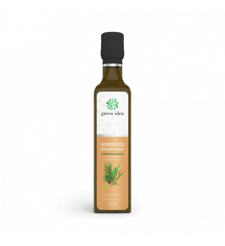 Borovicový sirup - trstinový 250 ml - Green idea