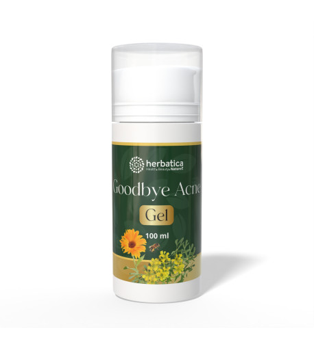 Goodbye Acne – bylinný gél na redukciu akné, pórov a začervenania – 100 ml