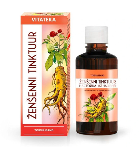Tinktúra z pravého ženšenu – 25 ml – Vitateka