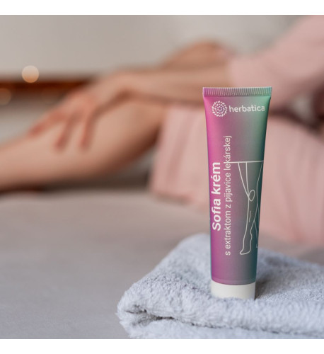 Sofia krém na kŕčové žily s extraktom z pijavice lekárskej - 150 ml Sofia krém na kŕčové žily s extraktom z pijavice lekárskej - 150 ml