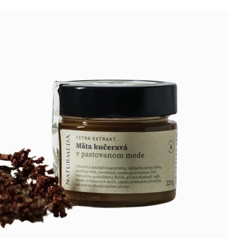Terapeutický med s mätou kučeravou - 220g - Naturmeda Terapeutický med s mätou kučeravou - 220g - Naturmeda