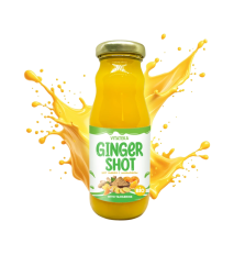 Zázvorový shot s mandarínkou – 200 ml – Vitateka Zázvorový shot s mandarínkou – 200 ml – Vitateka