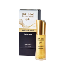 Pleťová maska na tvár Gold & Retinol - 50ml - Dr. Sea Pleťová maska na tvár Gold & Retinol - 50ml - Dr. Sea